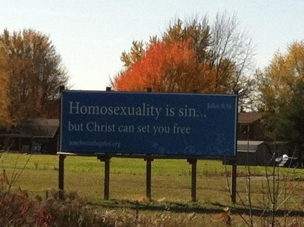 Homosexual sex is not a sin