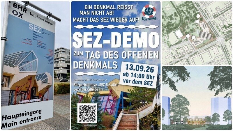 13.9. Demo zum Tag des offenen Denkmals, 17.9. öffentliches Gespräch, 28.9. Runder Tisch, Presse