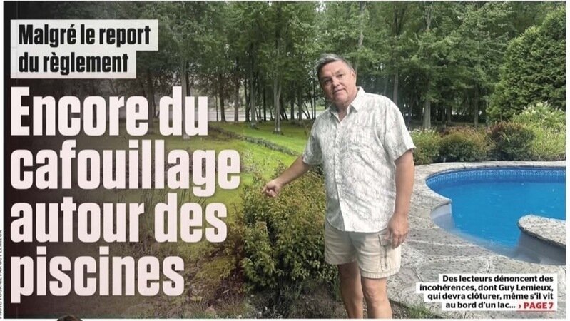 On a fait la une du Journal de Montréal et du Journal de Québec! Vous avez vu?