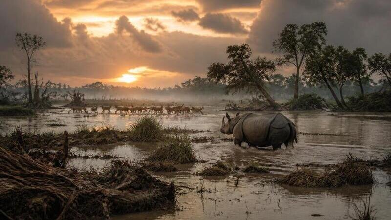 Oppose habitat reduction in Kaziranga National Park