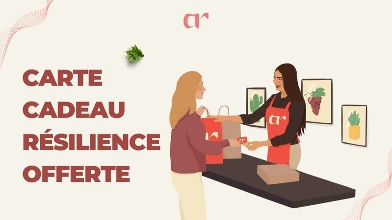 RECEVEZ VOTRE CARTE CADEAU RÉSILIENCE