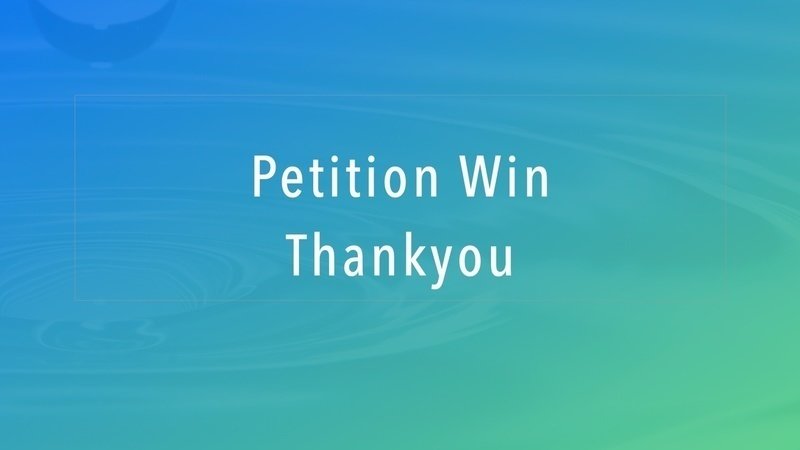 Victory!