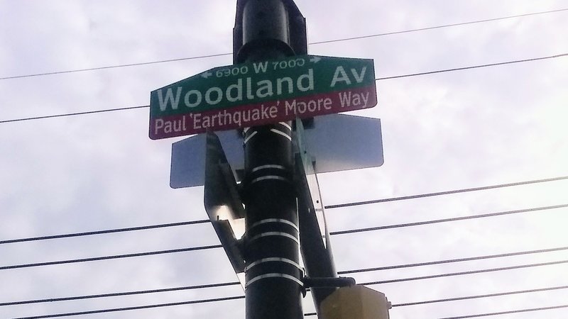 WE MADE HISTORY IN HONOR OF PAUL EARTHQUAKE MOORE TODAY!!