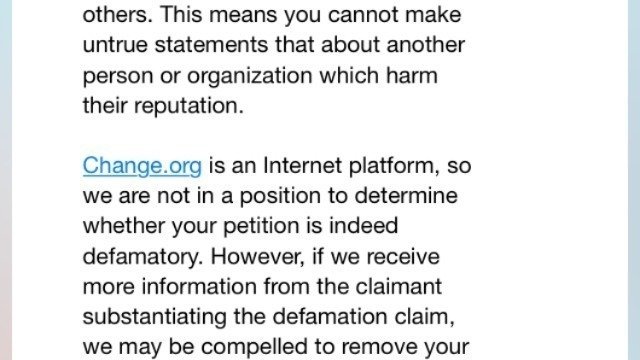 Defamation