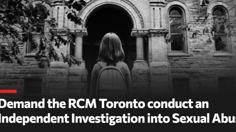 Please Sign to Support Survivors Demanding Investigation into Royal Conservatory Sexual Abuse