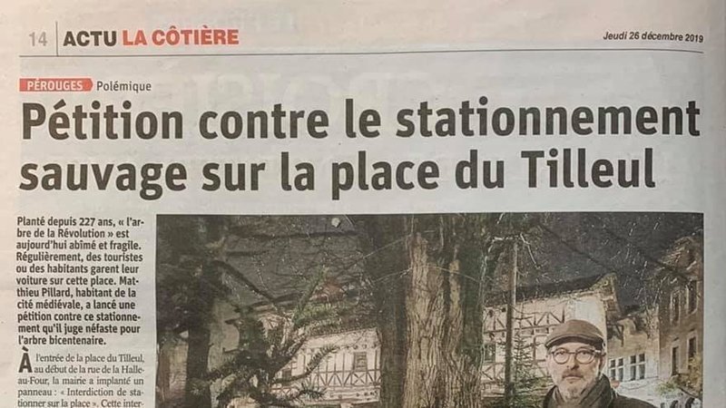 1er article de Presse
