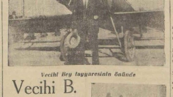 Dün kendi yaptığı tayyare ile uçtu