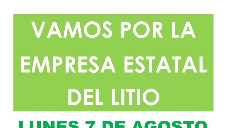 ORGANICÉMONOS PARA ESTE LUNES 7 DE AGOSTO