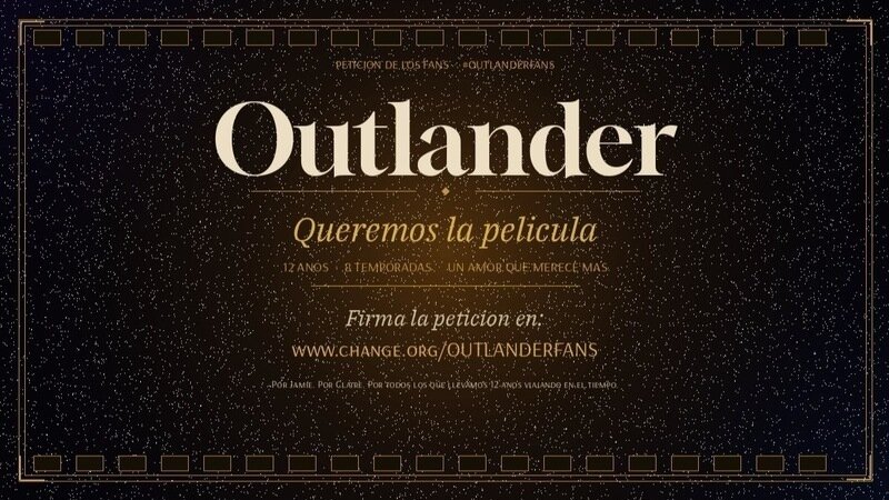 PETICIÓN OFICIAL — OUTLANDER FANS
