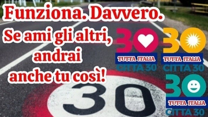 LA CITTÀ30 CONTINUA A SALVARE VITE UMANE ED A TRANQUILLIZZARE I CITTADINI!❤ FIRMATE ANCORA!!! :)