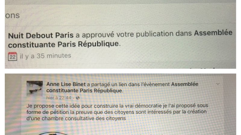 Une chambre consultative des citoyens