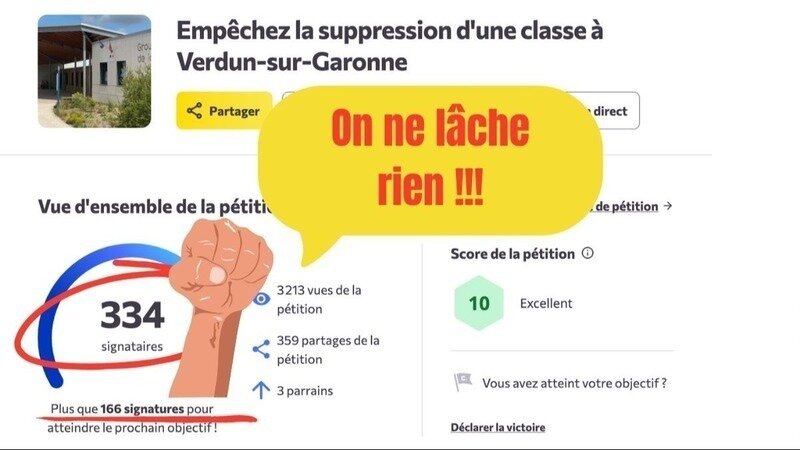 On ne lâche rien !