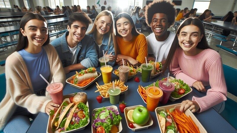 Provide Free Quality Fast Food for Pin Oak Middle School