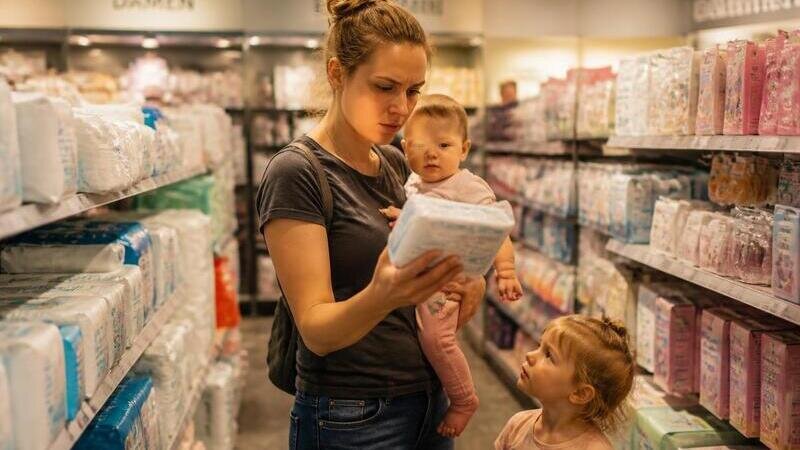 Fordern Sie günstigere Preise für Frauen- und Babyprodukte