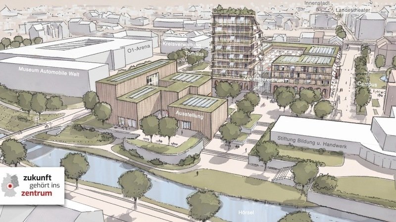 Begrüßen wir die Jury mit 10.000 Unterschriften für das Zukunftszentrum in Eisenach