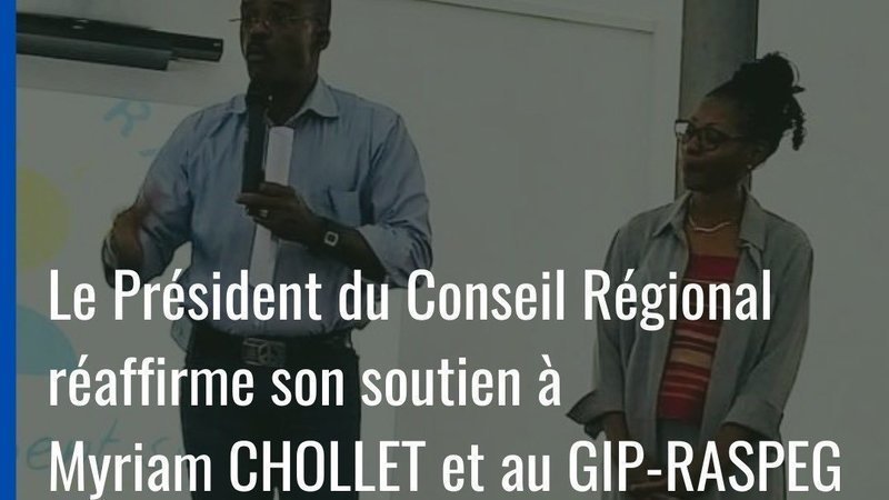 Le Président de Région Guadeloupe réaffirme son soutien - 05 janvier 2021