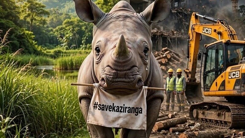 STOP the proposed Reduction of Kaziranga's Eco-Sensitive Zone from 10 km to 1 km