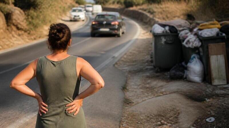 Solicitar construcción de rotonda y mejora en recogida de basura
