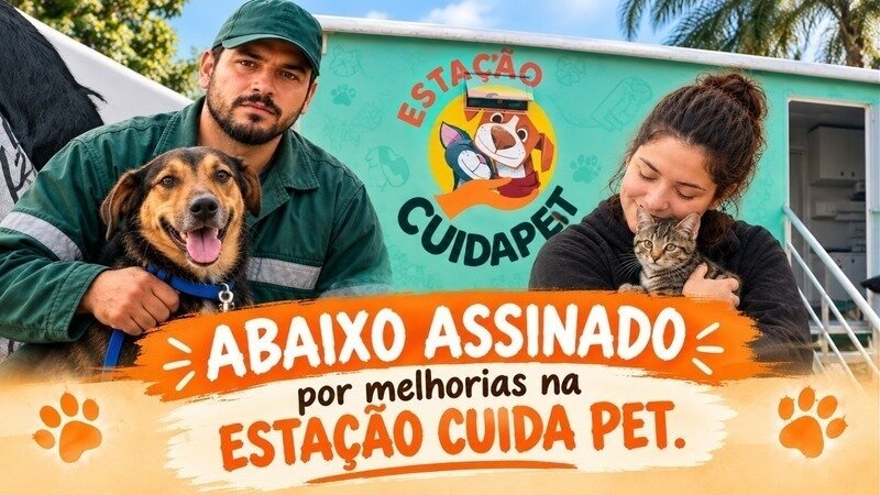 Solicitar melhorias no atendimento da estação CuidaPet