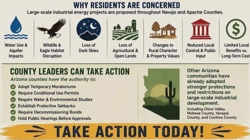Stop the Camino Madre AZ Wind Turbine Farm in Seligman