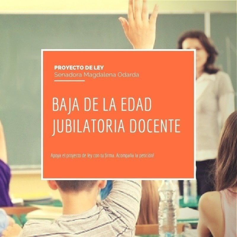 Baja En La Edad Jubilatoria Para Docentes | petition 183 baja en la edad jubilatoria docente apoyo el Baja En La Edad Jubilatoria Para Docentes | petition 183 baja en la edad jubilatoria docente apoyo el