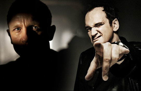 Резултат с изображение за tarantino james bond