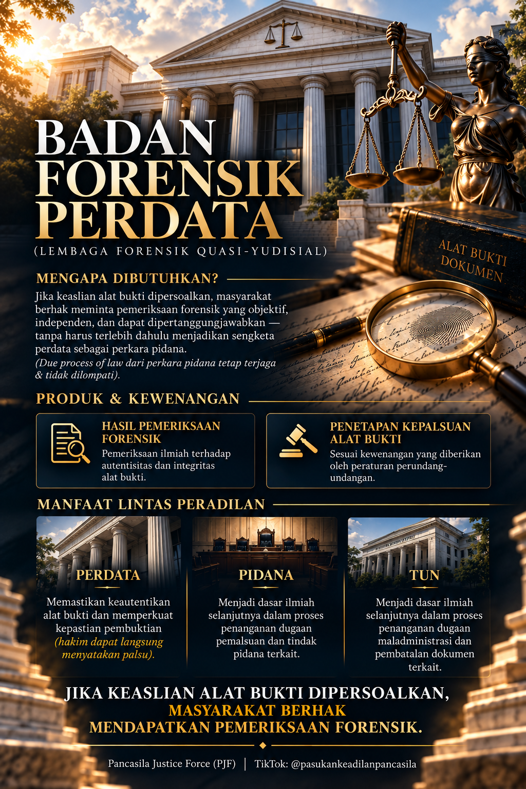 Badan Forensik Perdata_Keadilan Berbasis Bukti