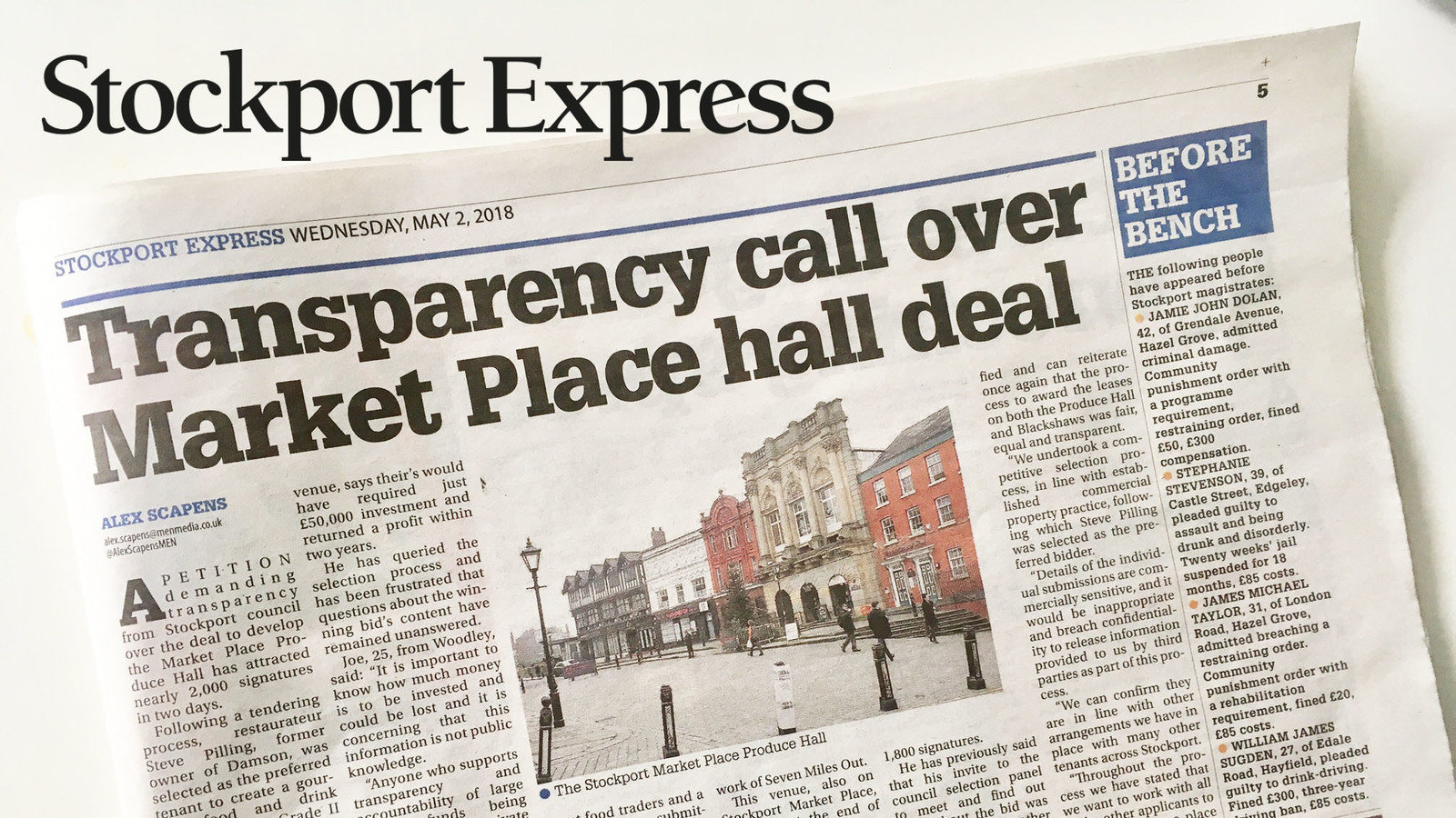 Petition update · Stockport Council responds to our petition · Change