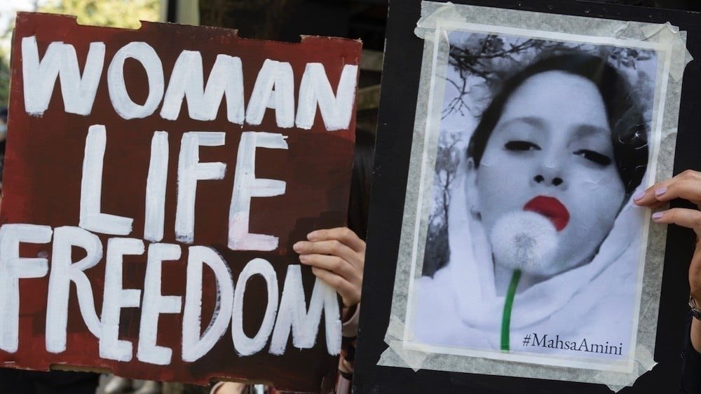 Petition · Woman. Life. Freedom. Solidarity with the People of Iran ·