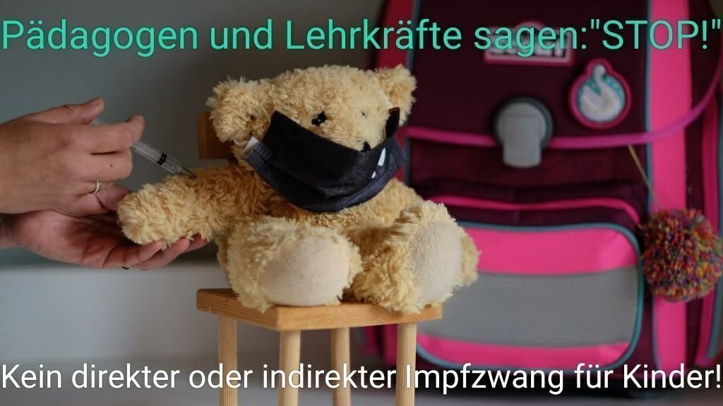 Petition Impfung Kinder Change Org Petition · Pädagogen und Lehrkräfte sagen "STOP!" Kein direkter oder