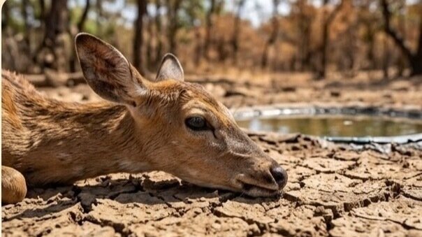 Urgence faune sauvage :
suspension provisoire  de la chasse  en période de sécheresse