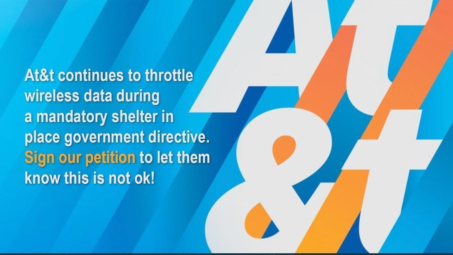 Petition · No Data Caps On Any AT&T Devices ·