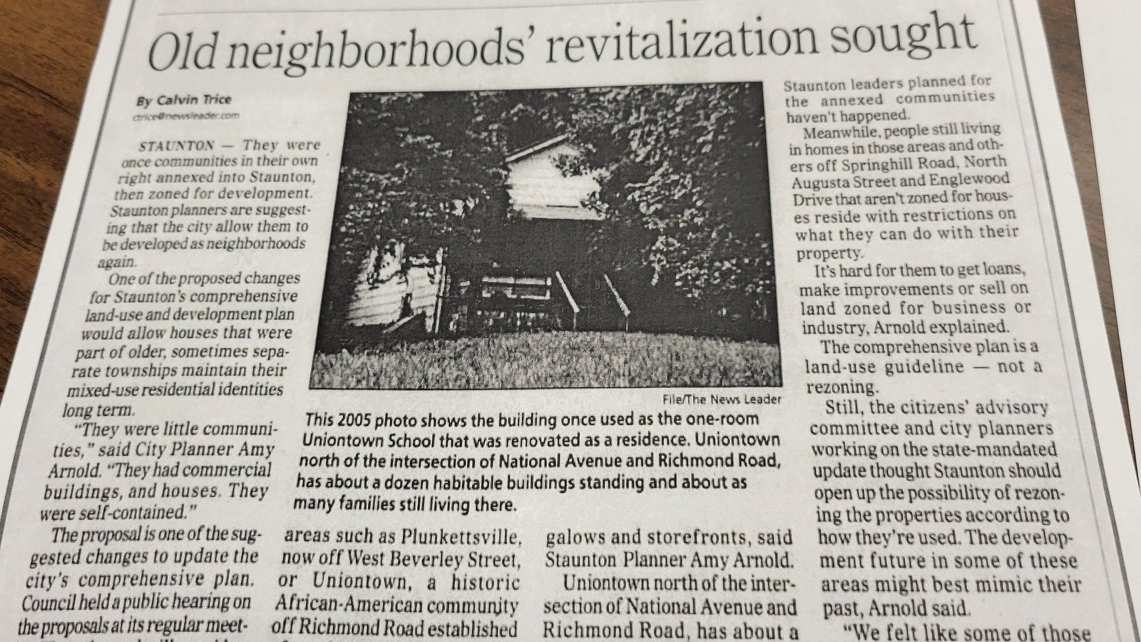 Petition · Uniontown ·