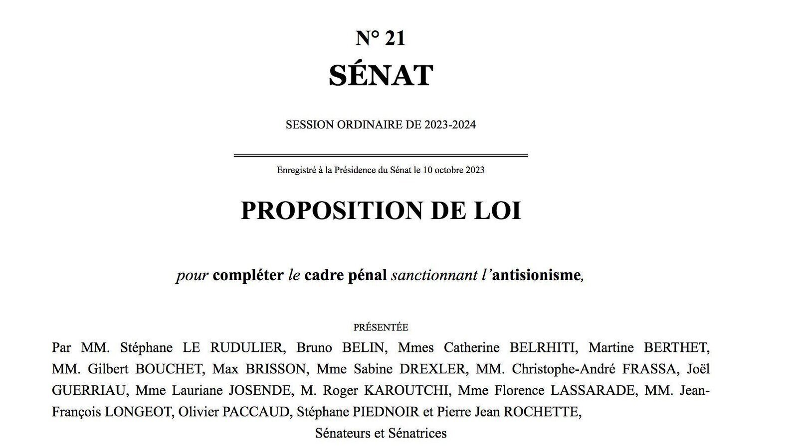 Signez la pétition
