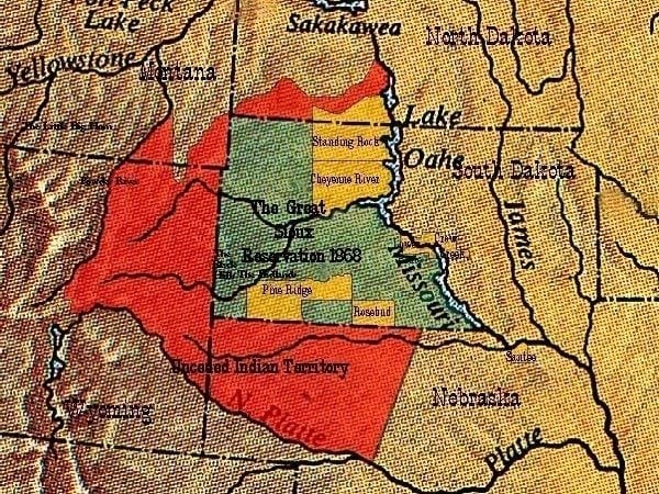 Lakota Sioux land disputes