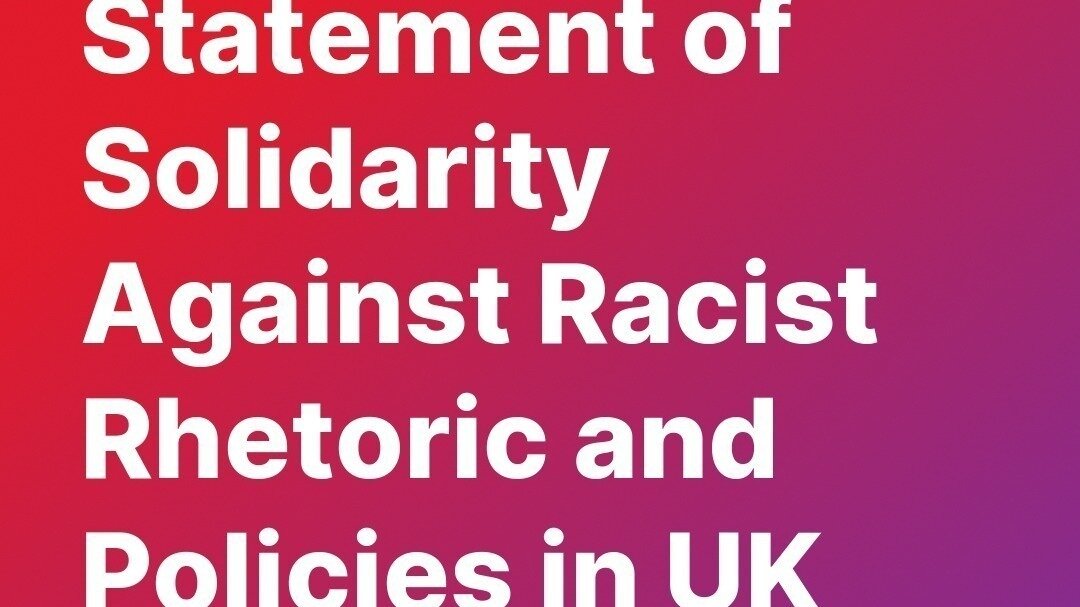 Petition · Statement of Solidarity Against Racist Rhetoric and Policies ...