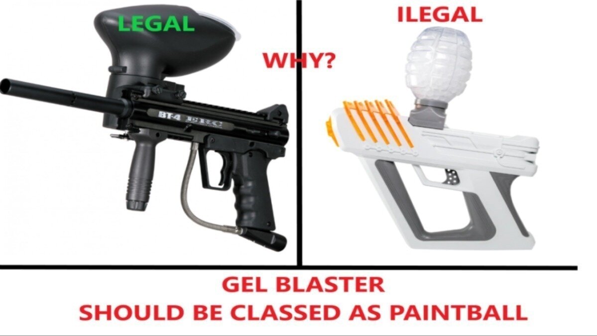 Petition · Classify Gel Blasters same as paintball markers in NSW, Australia Australia