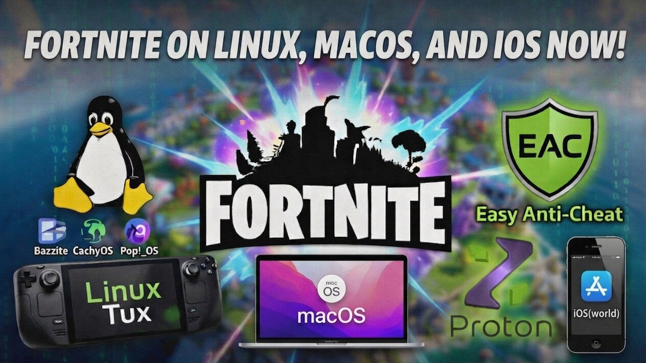 Pétition · Epic Games: Enable Official Fortnite Support on Linux via ...