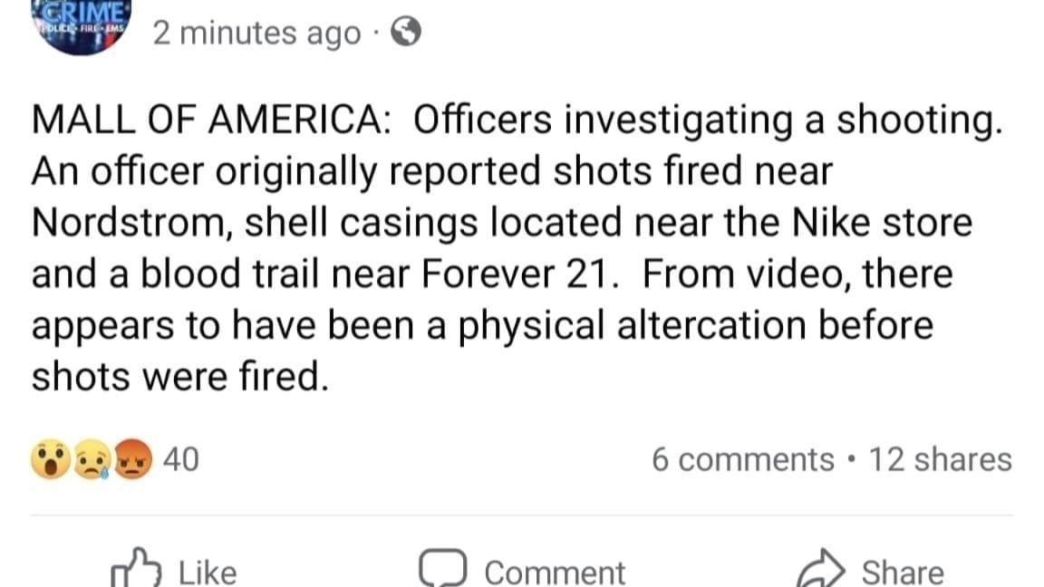 Petition · Metal Detectors at the Mall of America United States