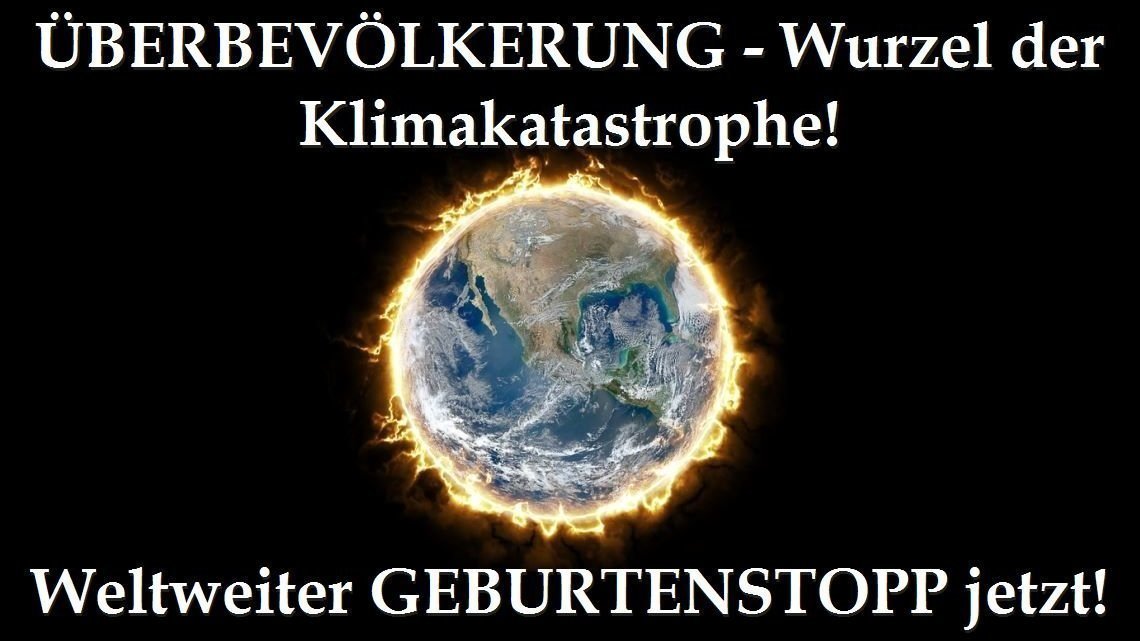 Petition Update Wir Konnen Das Bevolkerungswachstum Nicht Unter