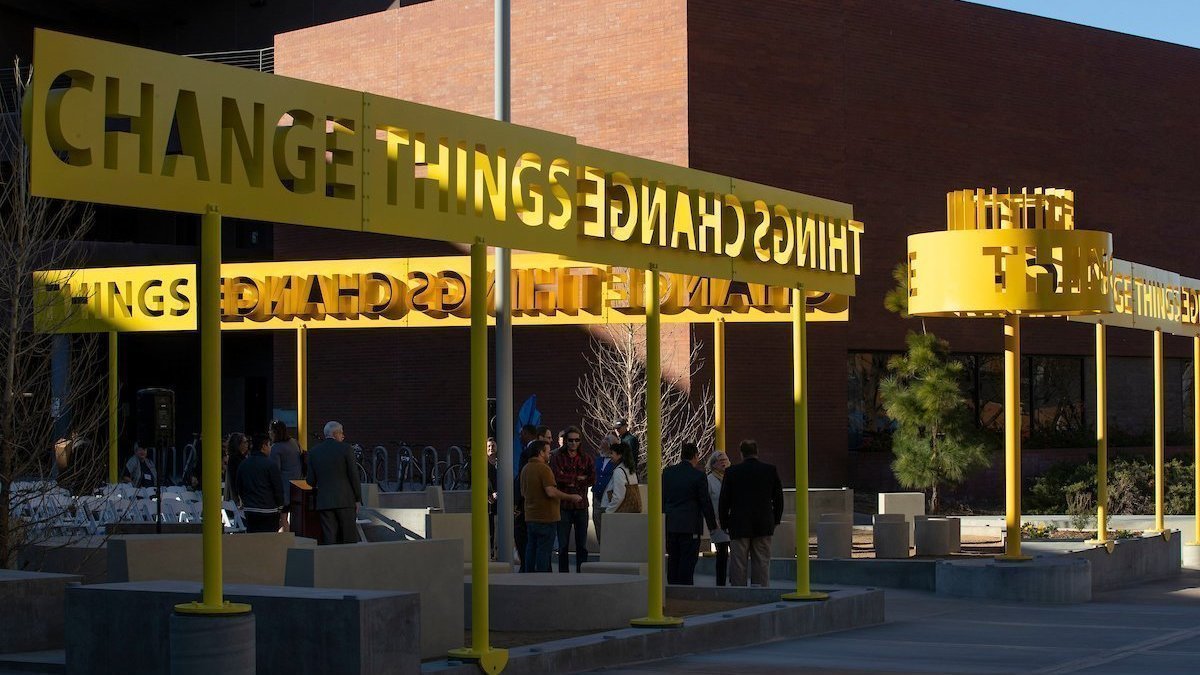 Petition · Dispose of the "things change" art installation at UCR