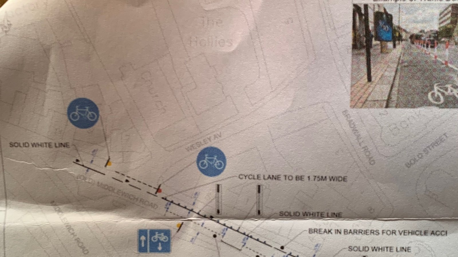 Petition · Permanently remove the cycle lane on old Middlewich Road