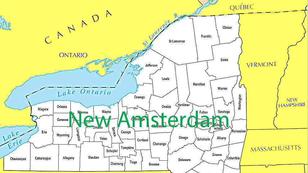 Petition · Divide NYS into New Amsterdam & New York autonomous regions