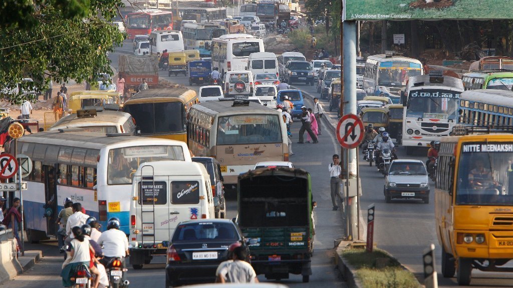 Petition · Bangalore Traffic Buses need to run only on left most lane India ·