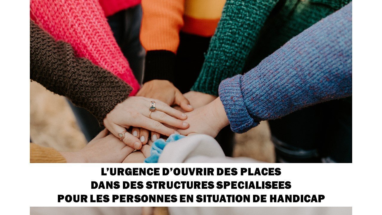Pétition · Ouvrez des structures adaptées pour les personnes en