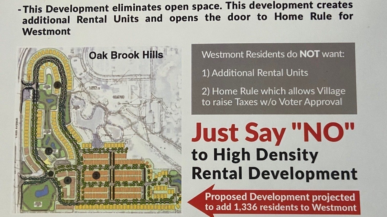 Petition · Westmont says NO to High Density Rental and Townhome