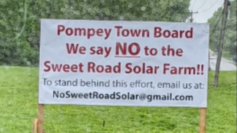 Petition · No Sweet Road Solar Pompey, NY Pompey, United States