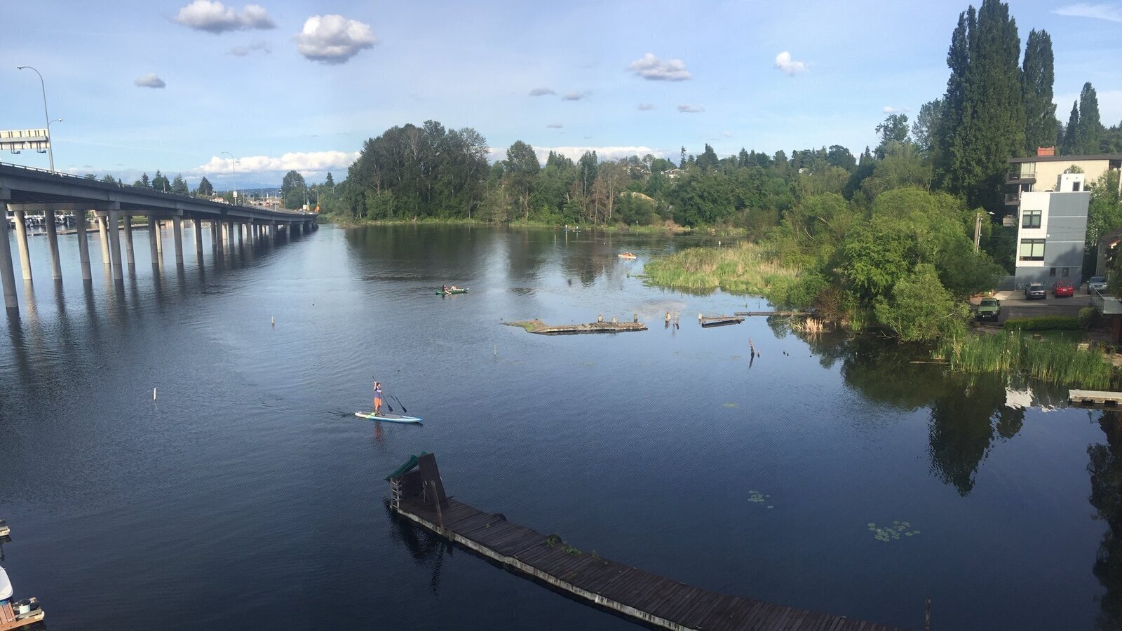 Petition · Save tax dollars, reduce impacts Build 520 from barges in