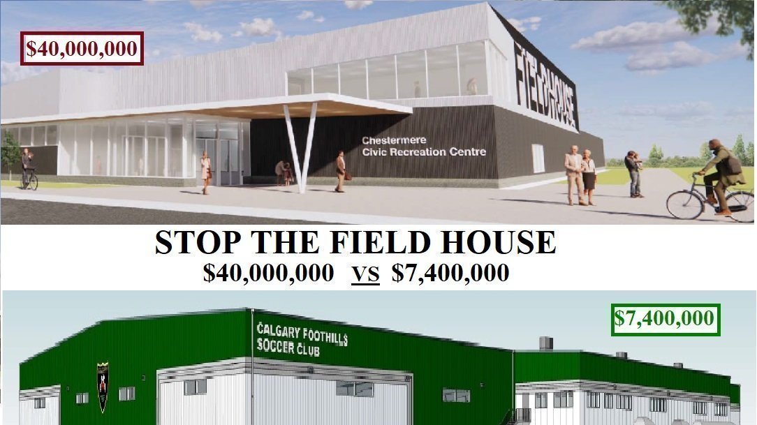 Petition · STOP THE 40M CHESTERMERE FIELD HOUSE Canada ·
