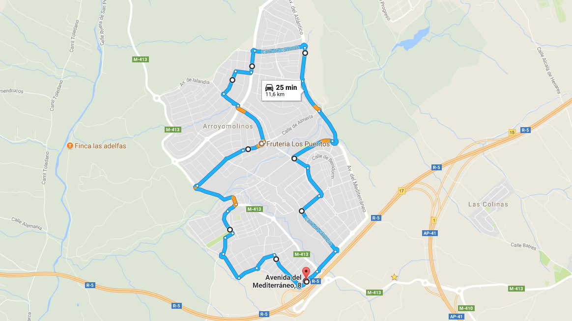 Petición · Construcción de Linea Urbana de Bus en Arroyomolinos